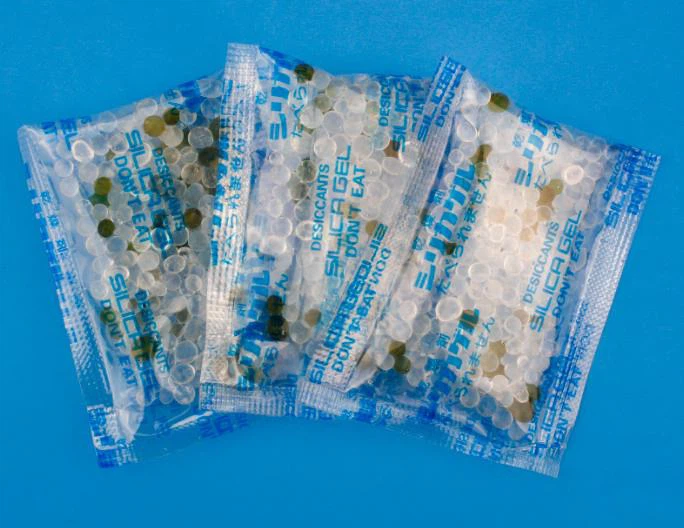 Oranžna barva gela iz silikagela